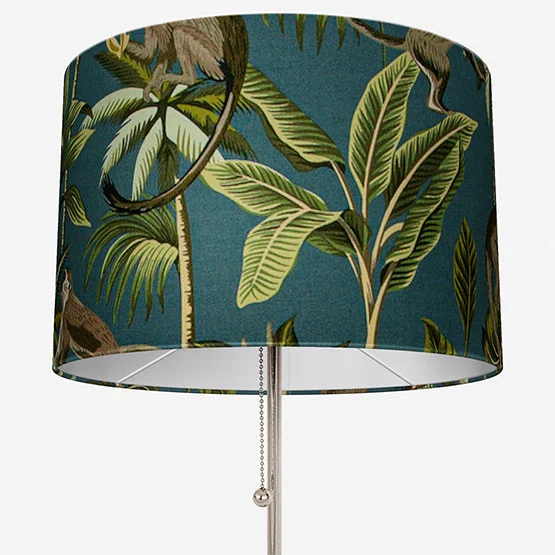 Monkey Teal lamp_shade