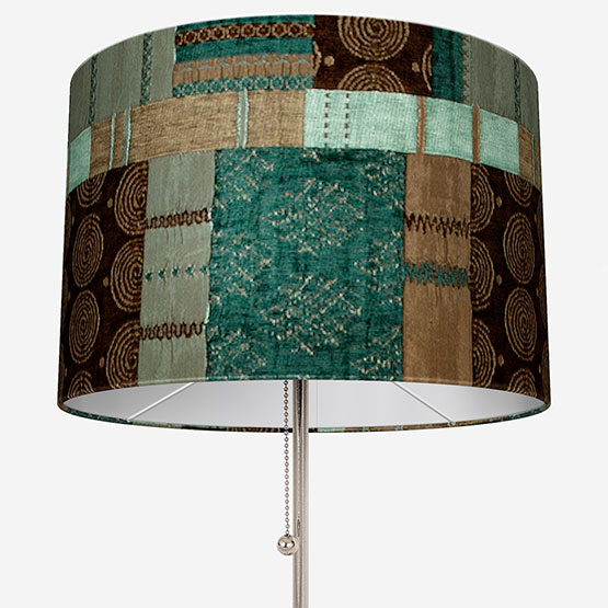 Fryetts Prague Teal lamp_shade