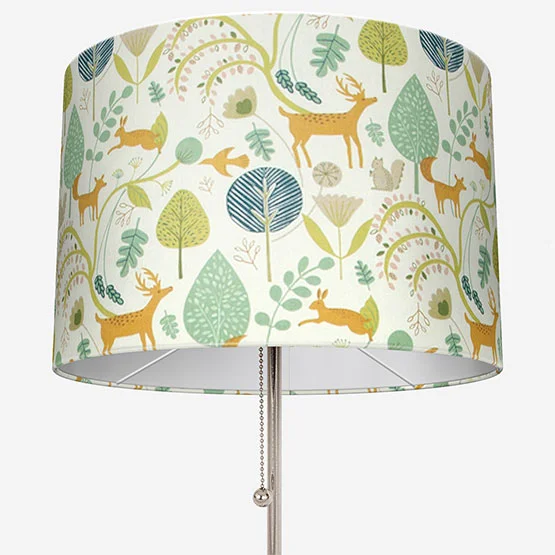 Scandi Woodland Jade lamp_shade