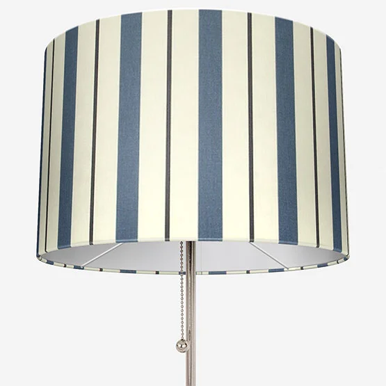 Seaton Stripe Navy lamp_shade