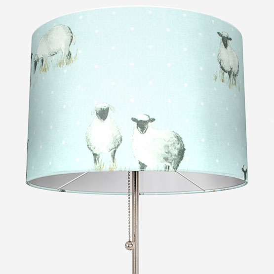 Fryetts Sheepy Blue lamp_shade