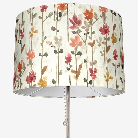 Woodland Floral Raspberry lamp_shade