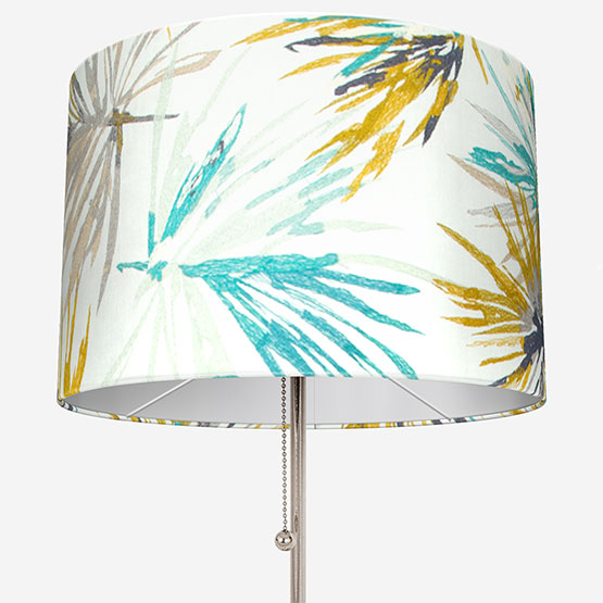 Harlequin Aucuba Teal lamp_shade