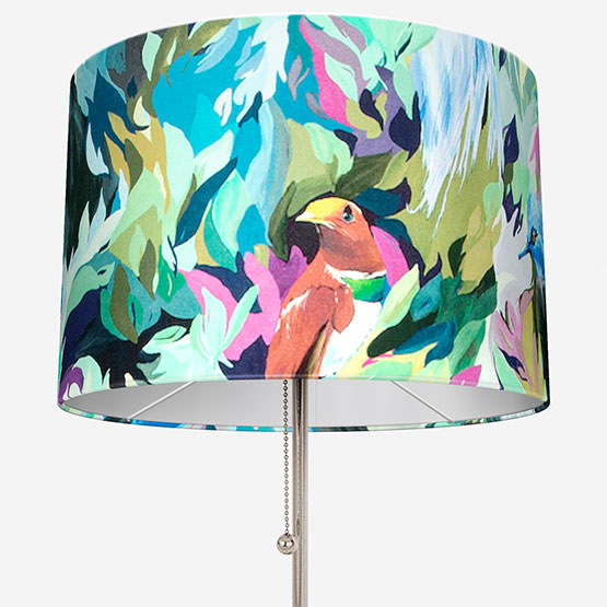 Harlequin Dance of Adornment Wilderness Nectar and Pomegranate lamp_shade