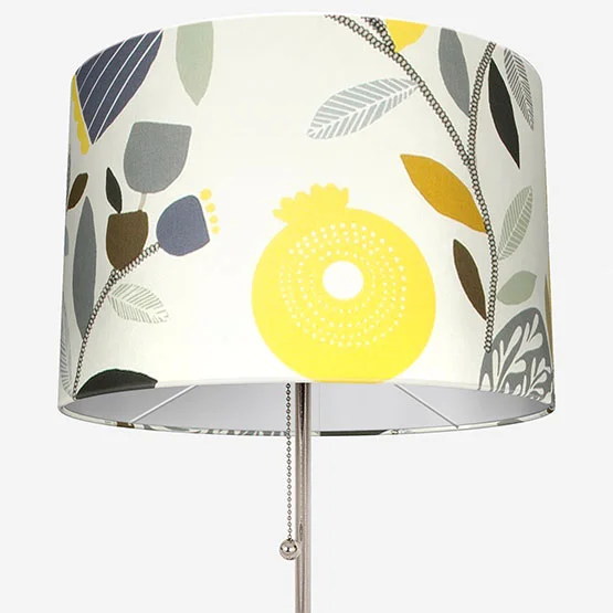 Pomegranate Trail Ochre lamp_shade