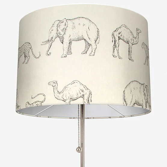 Prairie Animals Anthracite lamp_shade