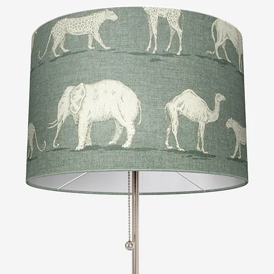 Prairie Animals Seagrass lamp_shade