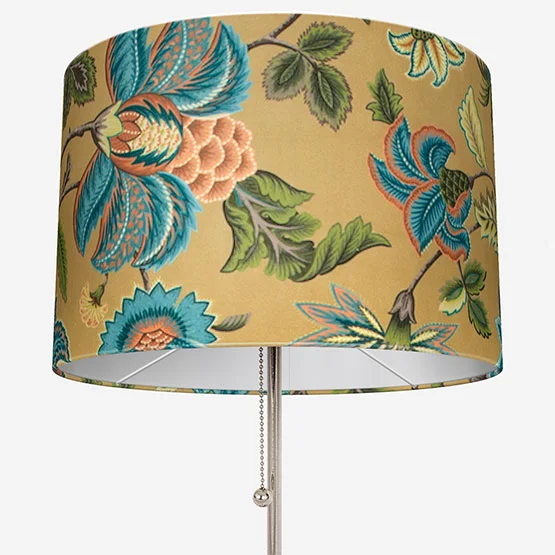 Sarita Velvet Ochre lamp_shade