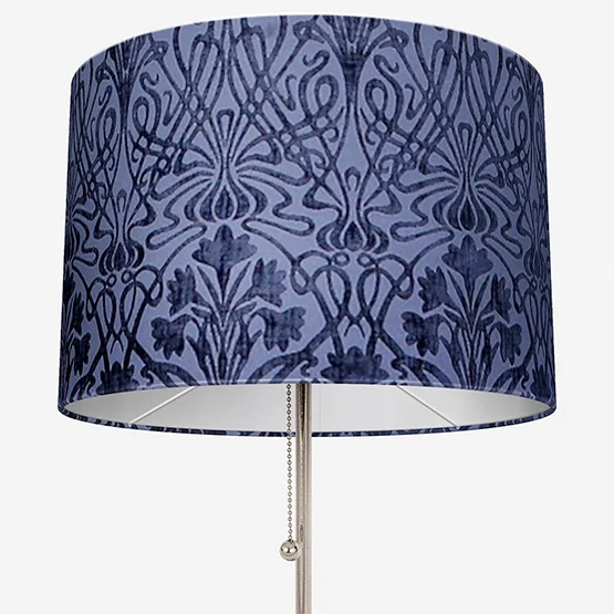 Tiverton Indigo lamp_shade