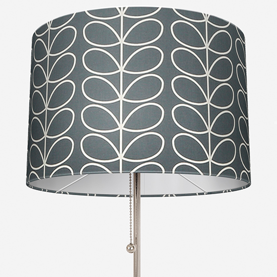 Orla Kiely Linear Stem Cool Grey lamp_shade