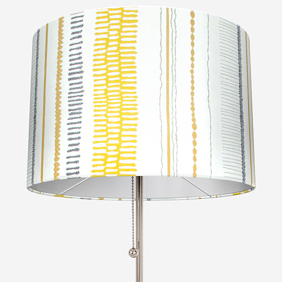 Scion Noki Ochre and Hemp Charcoal lamp_shade