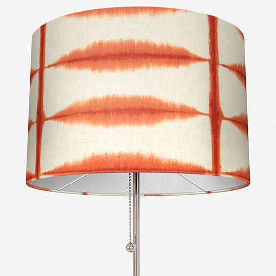 Scion Shibori Chilli Linen lamp_shade