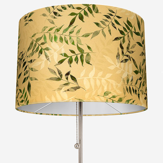 Sonova Studio Kaleidoscope Leaves Ochre lamp_shade