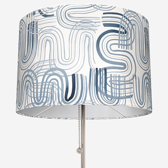 Sonova Studio Ripple Inky Blue lamp_shade