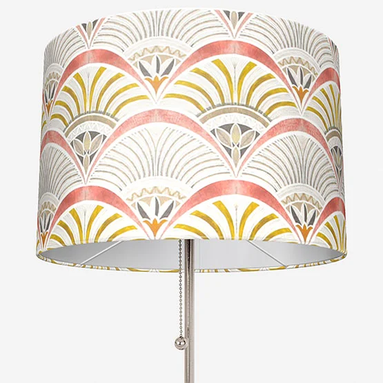 Afro Deco Blush & Olive lamp_shade