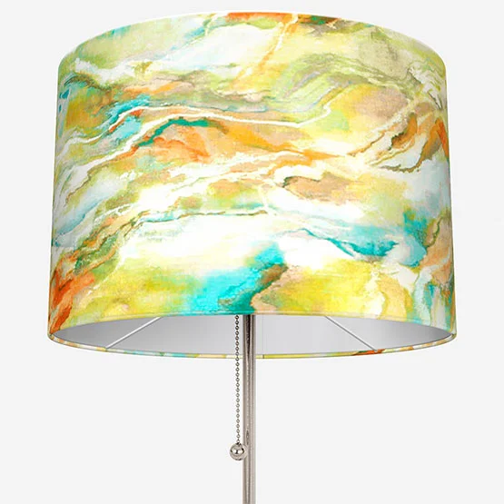 Modernist Neon Teal lamp_shade