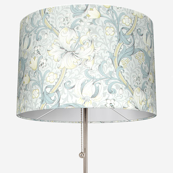 William Morris Golden Lily Slate and Dove lamp_shade