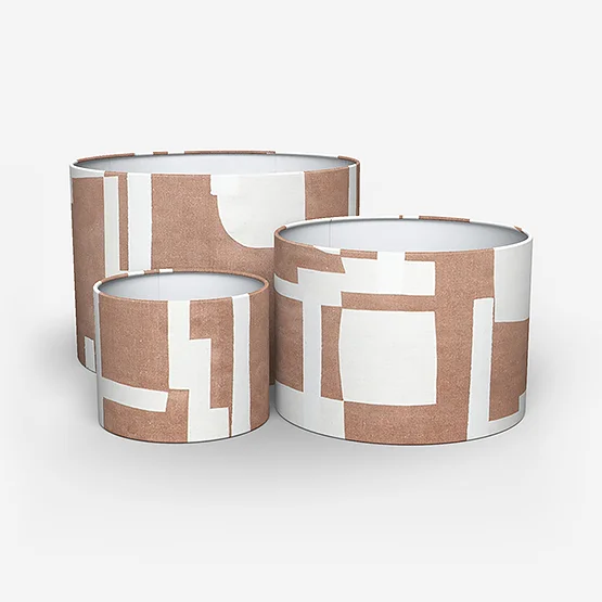 Camengo Brisbane Terracotta lamp_shade