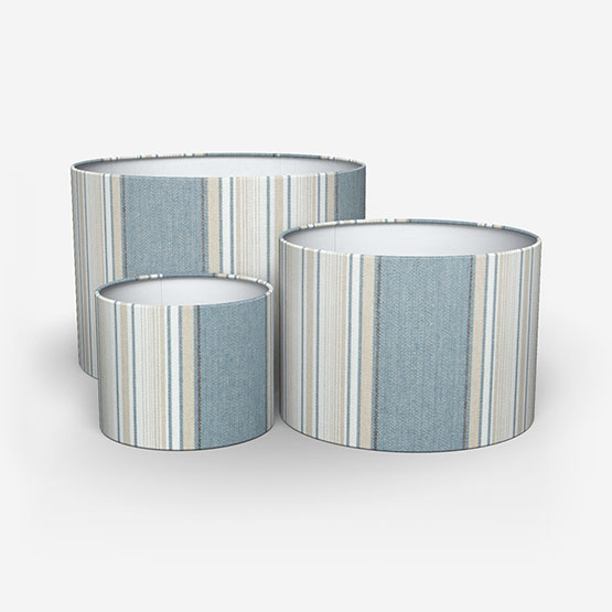 Casamance Aveiro Bleu Deauville lamp_shade