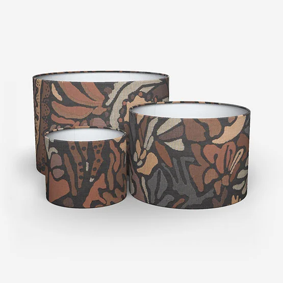 Casamance Pae Noir Ocre lamp_shade