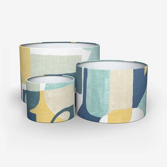 Edinburgh Weavers Athena Ocean lamp_shade