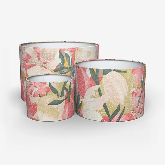 Edinburgh Weavers Lucy Fuchsia lamp_shade