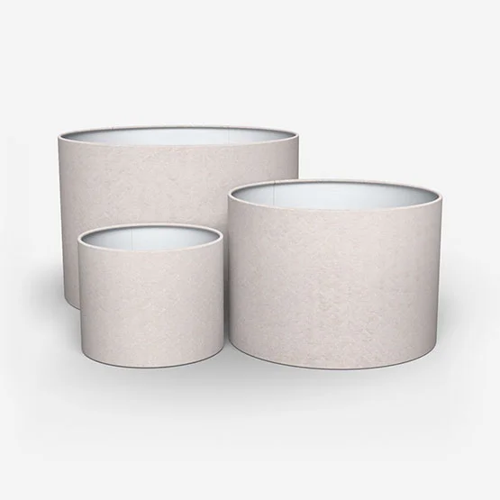 Fibre Naturelle Romeo Putty lamp_shade