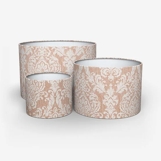 Classic Damask Cinnamon lamp_shade