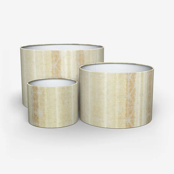 Delamere Stripe Ochre lamp_shade