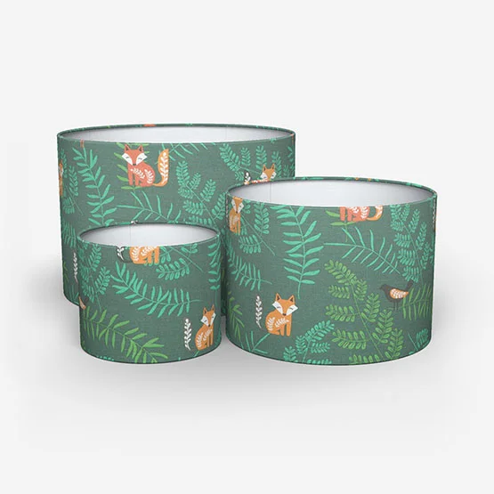 Fern Forest Jade lamp_shade