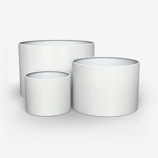 Mono Stripe White lamp_shade