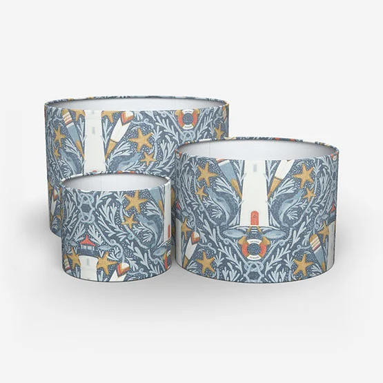 Pendeen Indigo lamp_shade