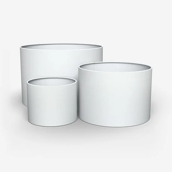 Revela Velvet White lamp_shade