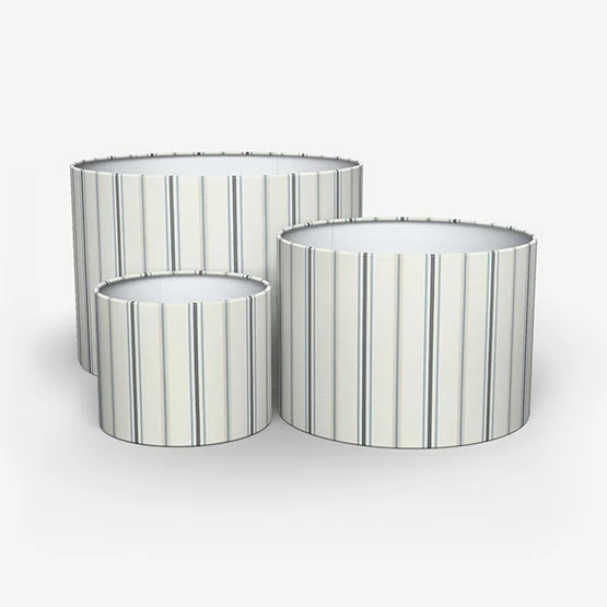 Salcombe Stripe Navy lamp_shade