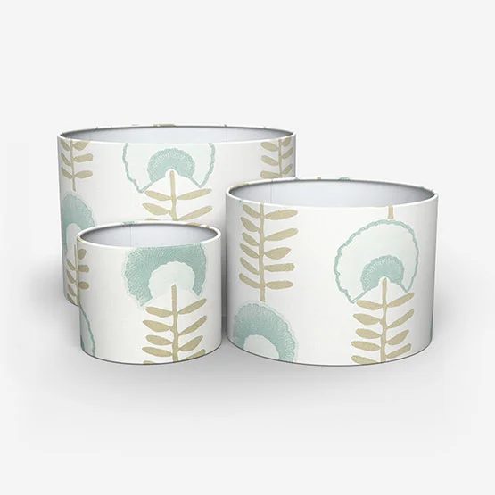 Scandi Floral Seafoam lamp_shade