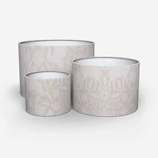 Scandi Wildlife Natural lamp_shade
