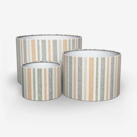 Tiverton Stripe Burnt Orange lamp_shade