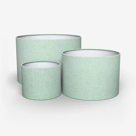 Malaga Herringbone Sage lamp_shade
