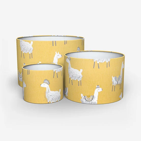 Alpaca Quince lamp_shade