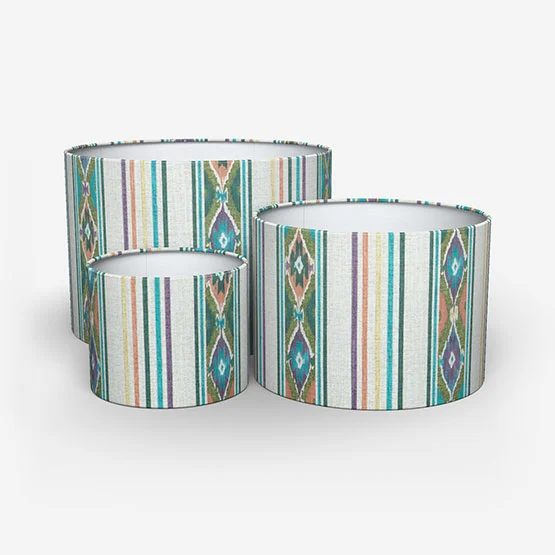 Boho Stripe Olivene lamp_shade