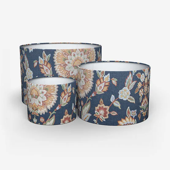 Jaipuri Indigo lamp_shade