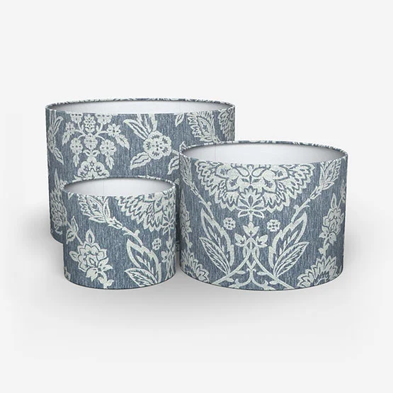 Madurai Indigo lamp_shade