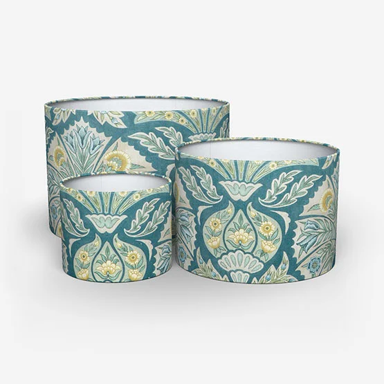 Murano Teal lamp_shade