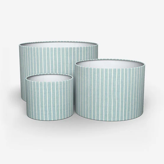 Pencil Stripe Ocean lamp_shade