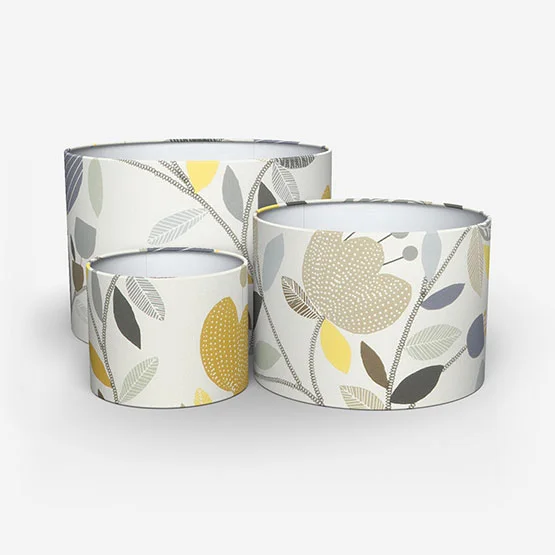 Pomegranate Trail Ochre lamp_shade