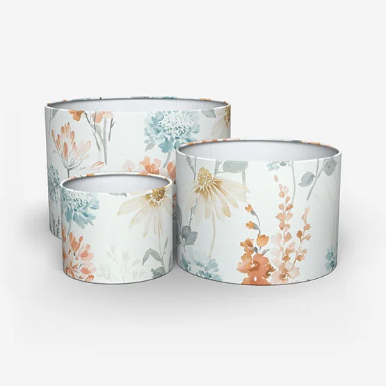 Wild Garden Cotton Coral lamp_shade