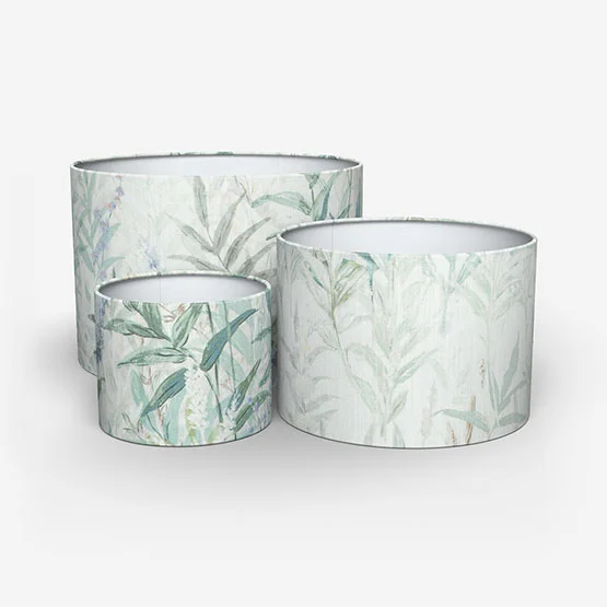 Wildflower Fields Mint lamp_shade