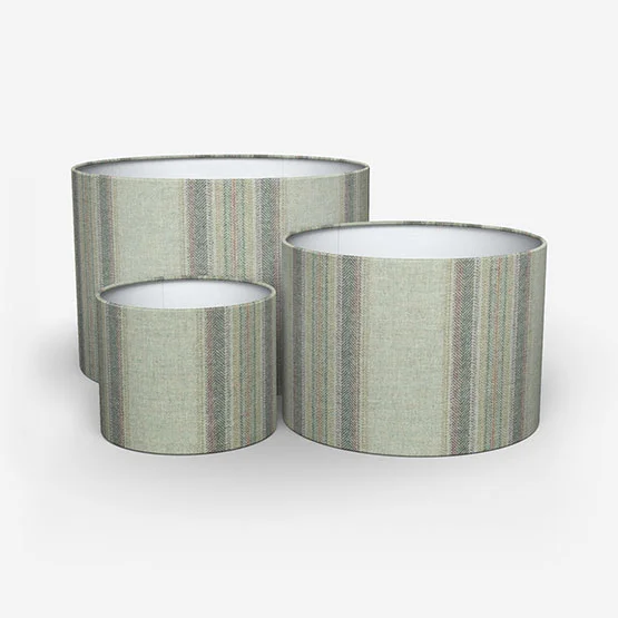 MOON Wentworth Stripe Aqua lamp_shade
