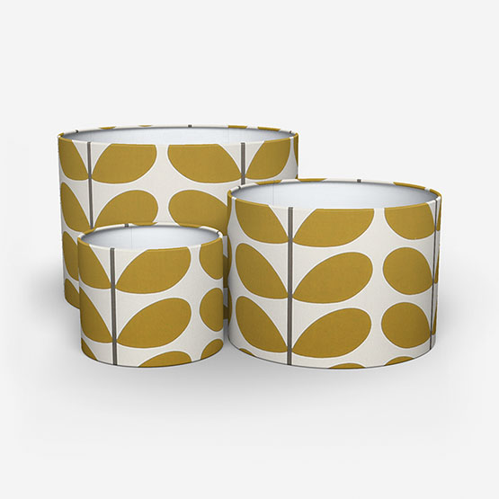 Orla Kiely Two Colour Stem Olive lamp_shade