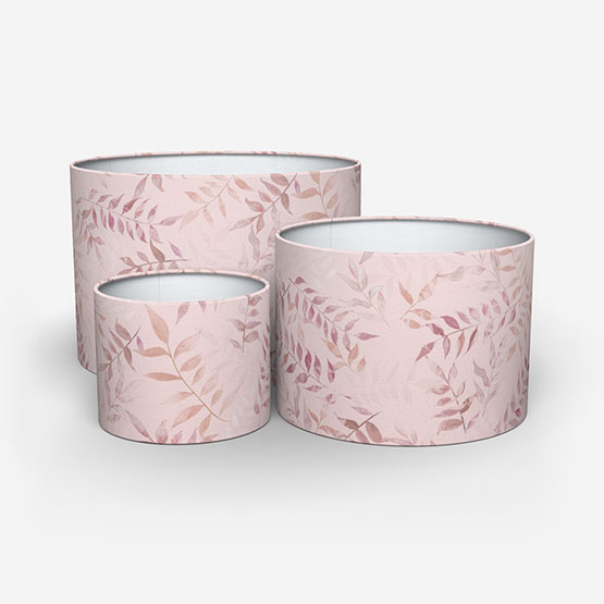 Sonova Studio Kaleidoscope Leaves Blush Pink lamp_shade